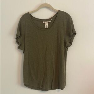 H&M Green Short Sleeve Relaxed T-Shirt
